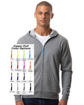 'BG9304ZB Custom Zipper Pull Essex Hoodie'