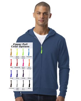 'BG9304ZB Custom Zipper Pull Essex Hoodie'