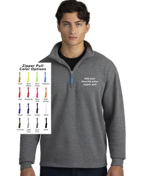 'BG9305B Custom Zipper Pull 1/4 Zip Pullover'