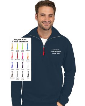 'BG9305B Custom Zipper Pull 1/4 Zip Pullover'