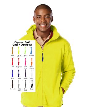 'BG9951B Custom Zipper Pull Polar Fleece Jacket'