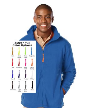 'BG9951B Custom Zipper Pull Polar Fleece Jacket'