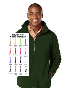 'BG9951B Custom Zipper Pull Polar Fleece Jacket'
