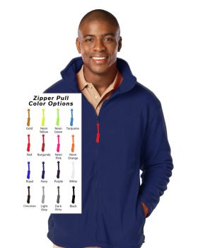 'BG9951B Custom Zipper Pull Polar Fleece Jacket'