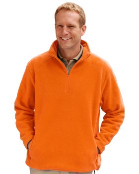 'BG9952 Adult Micro Fleece Zip Pullover'