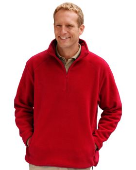 'BG9952 Adult Micro Fleece Zip Pullover'