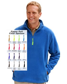 'BG9952B Custom Zipper Pull Polar Flleece Pullover'