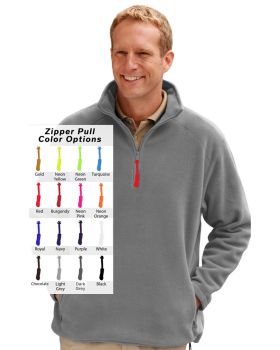'BG9952B Custom Zipper Pull Polar Flleece Pullover'