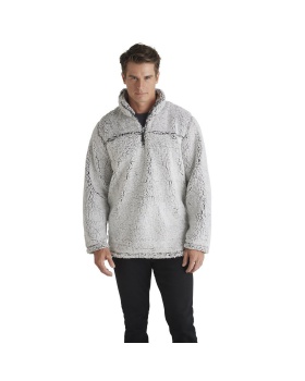 Burnside 3050 1/4 Zip Sherpa Pullover Jacket