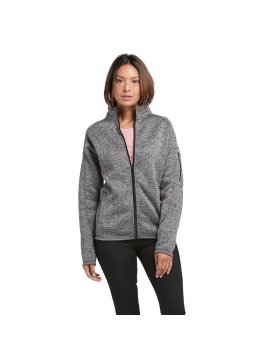 Burnside 5901 Ladies' Sweater Knit Fleece Jacket