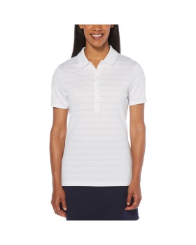 'Callaway CGW437 Ladies Ventilated Striped Polo'