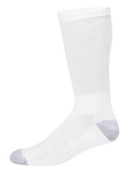 Champion CH600B Men's Double Dry Performance Crew Socks Extended Sizes 6 ...