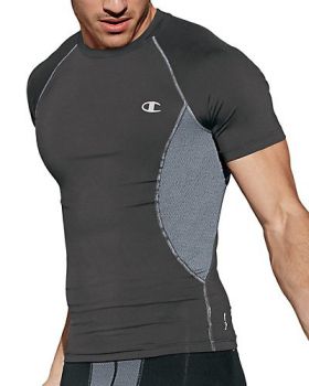 Champion T0135T Men's Gear Compression Short-Sleeve Tee