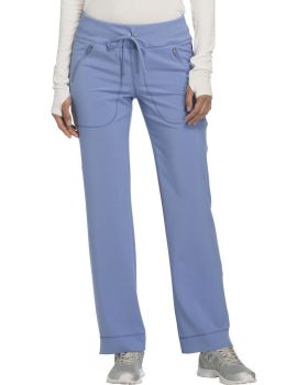 'Cherokee CK100AT Mid Rise Tapered Leg Drawstring Pants'