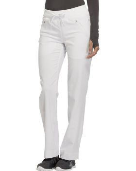 'Cherokee CK100AT Mid Rise Tapered Leg Drawstring Pants'