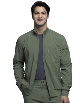 'Cherokee CK305A Men's Zip Front Jacket'