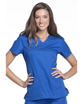 'Cherokee CK670 V-Neck Top'