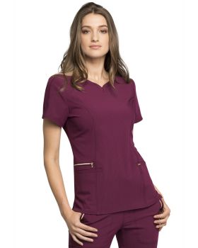 'Cherokee CK695 V-Neck Top'