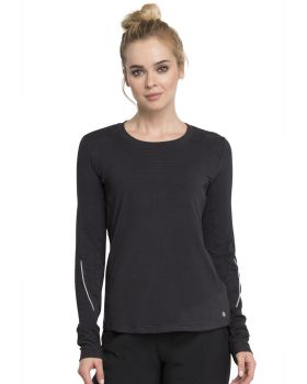 'Cherokee CK765 Long Sleeve Underscrub Knit Tee'