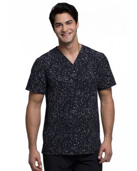 'Cherokee CK902 Men's V-Neck Top'