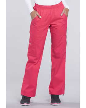 'Cherokee Workwear 4005T Mid Rise Pull-On Pant Cargo Pant'