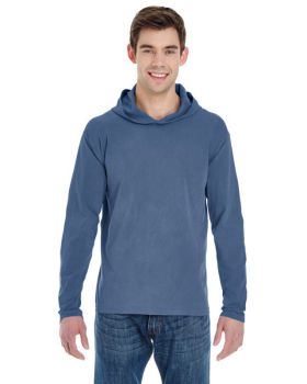 'Comfort Colors 4900 Men's Long-Sleeve Hooded T-Shirt'