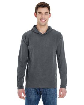 'Comfort Colors 4900 Men's Long-Sleeve Hooded T-Shirt'