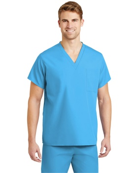 'CornerStone SCRUBTOP Unisex V neck Scrub Top'