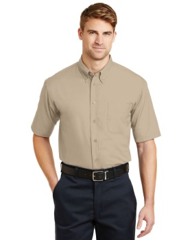 'CornerStone SP18 Short Sleeve SuperPro Twill Shirt'