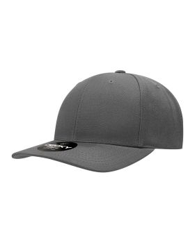 '6 Panel Mid Profile Structured Acrylic/Polyester Snapback'