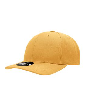 '6 Panel Mid Profile Structured Acrylic/Polyester Snapback'