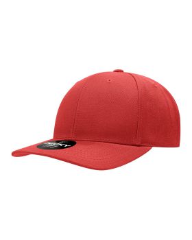 '6 Panel Mid Profile Structured Acrylic/Polyester Snapback'