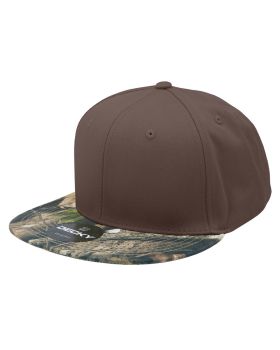 '6 Panel High Profile Structured Camo Snapback'