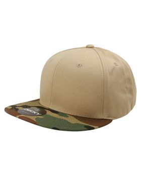 '6 Panel High Profile Structured Camo Snapback'