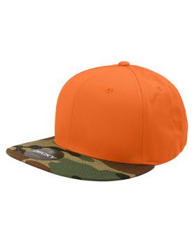 '6 Panel High Profile Structured Camo Snapback'