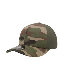 '6 Panel Mid Profile Structured Camo Cap'