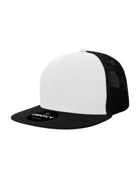 '6 Panel High Profile Structured Acrylic/Polyester Trucker'