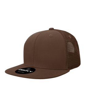 '6 Panel High Profile Structured Acrylic/Polyester Trucker'