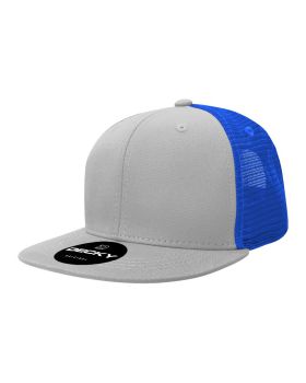 '6 Panel High Profile Structured Acrylic/Polyester Trucker'