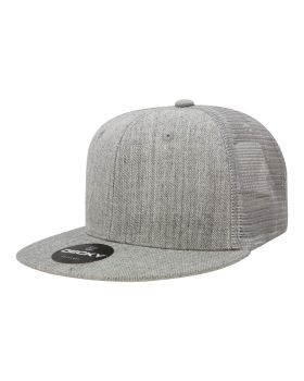 '6 Panel High Profile Structured Acrylic/Polyester Trucker'