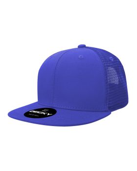 '6 Panel High Profile Structured Acrylic/Polyester Trucker'