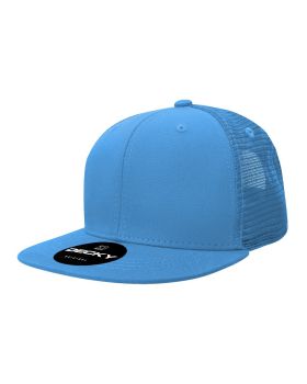 '6 Panel High Profile Structured Acrylic/Polyester Trucker'