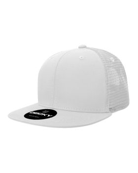 '6 Panel High Profile Structured Acrylic/Polyester Trucker'