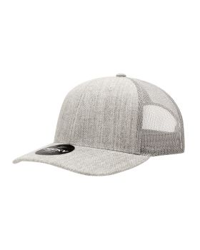 '6 Panel Mid Profile Structured Acrylic/Polyester Trucker'