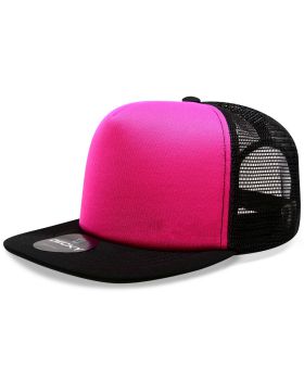 '5 Panel High Profile Structured Foam Trucker'