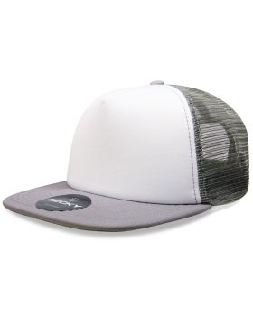 '5 Panel High Profile Structured Foam Trucker'