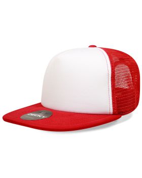 '5 Panel High Profile Structured Foam Trucker'
