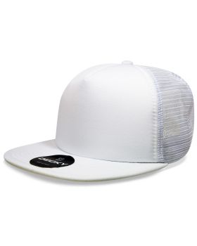 '5 Panel High Profile Structured Foam Trucker'