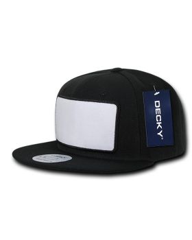 '6 Panel High Profile Structured Patch Snapback'