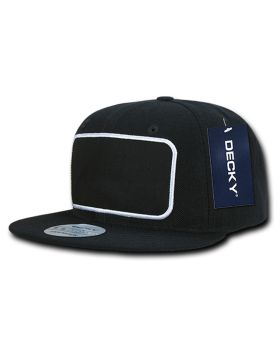 6 Panel High Profile Structured Patch Snapback